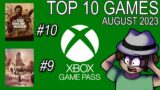 PART 1 – Top 10 Xbox Game Pass August 2023 (Texas Chainsaw + Airborne Kingdom)